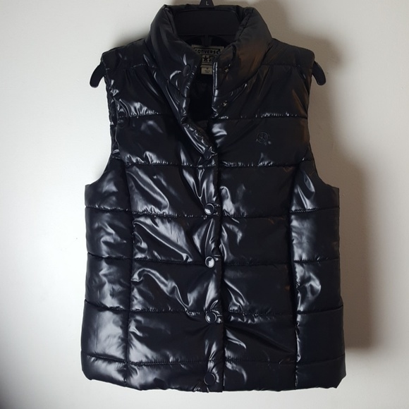 Converse Other - Converse Shiny Star Puffer Vest Size M